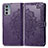 Custodia Portafoglio In Pelle Fantasia Modello Cover con Supporto per Motorola Moto Edge Lite 5G