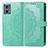 Custodia Portafoglio In Pelle Fantasia Modello Cover con Supporto per Motorola Moto G 5G (2023) Verde