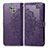 Custodia Portafoglio In Pelle Fantasia Modello Cover con Supporto per Motorola Moto G Power (2021) Viola