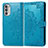 Custodia Portafoglio In Pelle Fantasia Modello Cover con Supporto per Motorola Moto G52j 5G