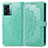 Custodia Portafoglio In Pelle Fantasia Modello Cover con Supporto per OnePlus Nord N300 5G Verde