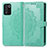 Custodia Portafoglio In Pelle Fantasia Modello Cover con Supporto per Oppo K9S 5G Verde