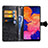 Custodia Portafoglio In Pelle Fantasia Modello Cover con Supporto per Samsung Galaxy A10