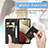 Custodia Portafoglio In Pelle Fantasia Modello Cover con Supporto per Samsung Galaxy A12
