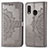 Custodia Portafoglio In Pelle Fantasia Modello Cover con Supporto per Samsung Galaxy A20e Grigio