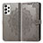 Custodia Portafoglio In Pelle Fantasia Modello Cover con Supporto per Samsung Galaxy A33 5G Grigio