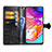 Custodia Portafoglio In Pelle Fantasia Modello Cover con Supporto per Samsung Galaxy A70