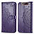 Custodia Portafoglio In Pelle Fantasia Modello Cover con Supporto per Samsung Galaxy A80 Viola