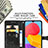 Custodia Portafoglio In Pelle Fantasia Modello Cover con Supporto per Samsung Galaxy M13 4G