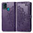 Custodia Portafoglio In Pelle Fantasia Modello Cover con Supporto per Samsung Galaxy M21s Viola