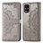 Custodia Portafoglio In Pelle Fantasia Modello Cover con Supporto per Samsung Galaxy M31s Grigio