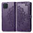 Custodia Portafoglio In Pelle Fantasia Modello Cover con Supporto per Samsung Galaxy M32 4G Viola