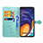Custodia Portafoglio In Pelle Fantasia Modello Cover con Supporto per Samsung Galaxy M40