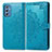 Custodia Portafoglio In Pelle Fantasia Modello Cover con Supporto per Samsung Galaxy M52 5G