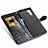 Custodia Portafoglio In Pelle Fantasia Modello Cover con Supporto per Samsung Galaxy Note 10 5G