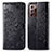 Custodia Portafoglio In Pelle Fantasia Modello Cover con Supporto per Samsung Galaxy Note 20 Ultra 5G Nero