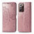 Custodia Portafoglio In Pelle Fantasia Modello Cover con Supporto per Samsung Galaxy Note 20 Ultra 5G Oro Rosa