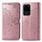 Custodia Portafoglio In Pelle Fantasia Modello Cover con Supporto per Samsung Galaxy S20 Ultra 5G Oro Rosa