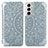 Custodia Portafoglio In Pelle Fantasia Modello Cover con Supporto per Samsung Galaxy S21 Plus 5G