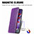 Custodia Portafoglio In Pelle Fantasia Modello Cover con Supporto per Samsung Galaxy S22 Ultra 5G