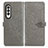 Custodia Portafoglio In Pelle Fantasia Modello Cover con Supporto per Samsung Galaxy Z Fold3 5G