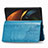 Custodia Portafoglio In Pelle Fantasia Modello Cover con Supporto per Samsung Galaxy Z Fold4 5G