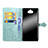 Custodia Portafoglio In Pelle Fantasia Modello Cover con Supporto per Sony Xperia 10