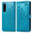 Custodia Portafoglio In Pelle Fantasia Modello Cover con Supporto per Sony Xperia 5 III Blu