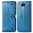Custodia Portafoglio In Pelle Fantasia Modello Cover con Supporto per Sony Xperia 8 Lite Blu