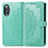 Custodia Portafoglio In Pelle Fantasia Modello Cover con Supporto per Xiaomi Poco F3 GT 5G Verde