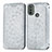 Custodia Portafoglio In Pelle Fantasia Modello Cover con Supporto S01D per Motorola Moto E20