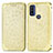 Custodia Portafoglio In Pelle Fantasia Modello Cover con Supporto S01D per Motorola Moto G Pure