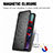 Custodia Portafoglio In Pelle Fantasia Modello Cover con Supporto S01D per Motorola Moto G51 5G