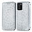 Custodia Portafoglio In Pelle Fantasia Modello Cover con Supporto S01D per Oppo K9S 5G