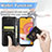 Custodia Portafoglio In Pelle Fantasia Modello Cover con Supporto S01D per Samsung Galaxy A01 SM-A015