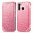 Custodia Portafoglio In Pelle Fantasia Modello Cover con Supporto S01D per Samsung Galaxy A21