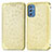 Custodia Portafoglio In Pelle Fantasia Modello Cover con Supporto S01D per Samsung Galaxy M52 5G
