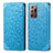 Custodia Portafoglio In Pelle Fantasia Modello Cover con Supporto S01D per Samsung Galaxy Note 20 Ultra 5G