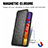 Custodia Portafoglio In Pelle Fantasia Modello Cover con Supporto S01D per Samsung Galaxy Quantum2 5G
