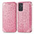 Custodia Portafoglio In Pelle Fantasia Modello Cover con Supporto S01D per Samsung Galaxy Quantum2 5G