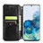 Custodia Portafoglio In Pelle Fantasia Modello Cover con Supporto S01D per Samsung Galaxy S20 5G