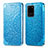 Custodia Portafoglio In Pelle Fantasia Modello Cover con Supporto S01D per Samsung Galaxy S20 Ultra 5G