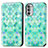 Custodia Portafoglio In Pelle Fantasia Modello Cover con Supporto S02D per Motorola Moto Edge (2022) 5G