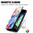 Custodia Portafoglio In Pelle Fantasia Modello Cover con Supporto S02D per Motorola Moto Edge Lite 5G