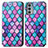 Custodia Portafoglio In Pelle Fantasia Modello Cover con Supporto S02D per Motorola Moto Edge Lite 5G Viola