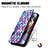Custodia Portafoglio In Pelle Fantasia Modello Cover con Supporto S02D per Motorola Moto G31