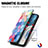 Custodia Portafoglio In Pelle Fantasia Modello Cover con Supporto S02D per Motorola MOTO G52