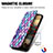 Custodia Portafoglio In Pelle Fantasia Modello Cover con Supporto S02D per Nokia XR21