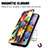 Custodia Portafoglio In Pelle Fantasia Modello Cover con Supporto S02D per Samsung Galaxy A51 4G