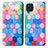 Custodia Portafoglio In Pelle Fantasia Modello Cover con Supporto S02D per Samsung Galaxy M32 4G